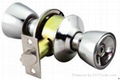 Economical Cylindrical Knob  Lock with Wafer keys 2