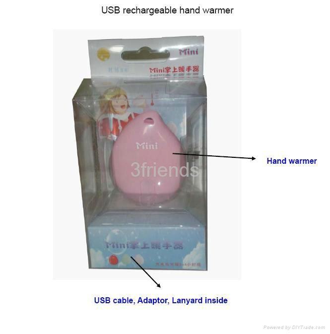 USB Rechargeable hand warmer  5