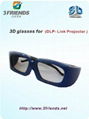 active shutter 3d glasses for DLP link projector 2