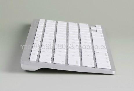 Apple IPAD bluetooth keyboard white wireless 78 key dry cell life