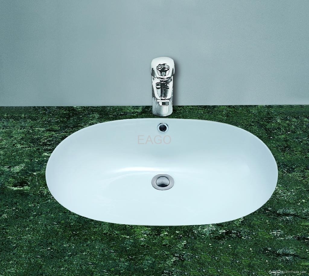 ceramic washbasin lavotary sinks untercounter basin EAGO 4