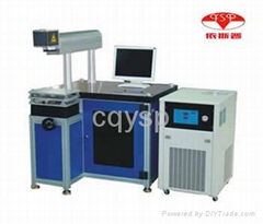 Diode side pump laser marker