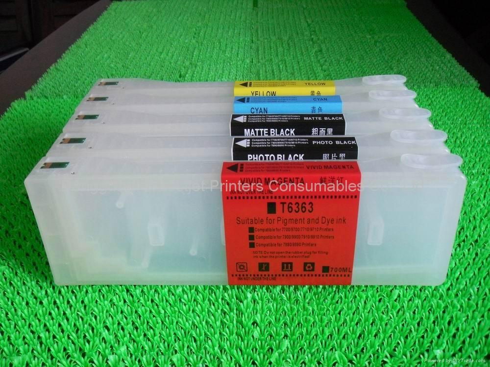 Refillable Cartridge For Epson 7700 9700 (700ml )