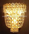 crystal wall lamp