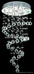 modern K9 crystal ceiling lamp for wholesale ,beauty design