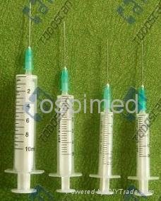 2 parts Disposable Syringe