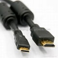 鍍金頭HDMI線