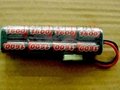 9.6V 2/3A 1600mah nimh rechargeable battery pack with tamiya plug  1