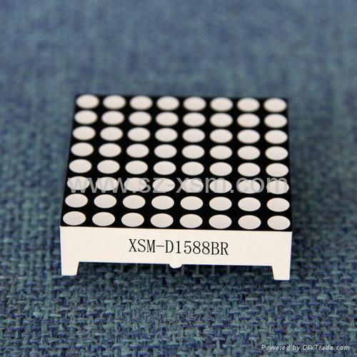 8x8 LED dot-matrix display