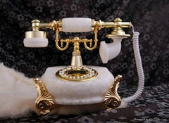 antique telephone