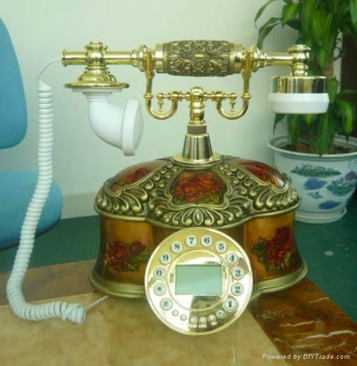 antique telephone