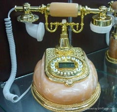 antique telephone