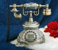 antique telephone