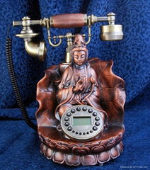 antique telephone