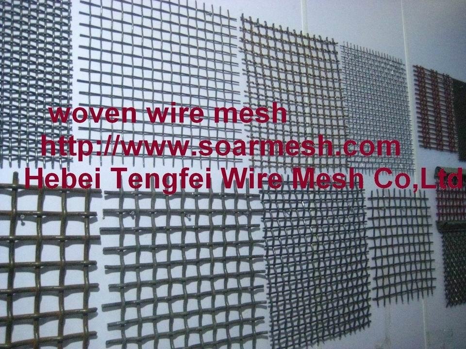 Crimped wire mesh ( Iron wire & Stainless steel) 2