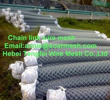 Chain link wire mesh