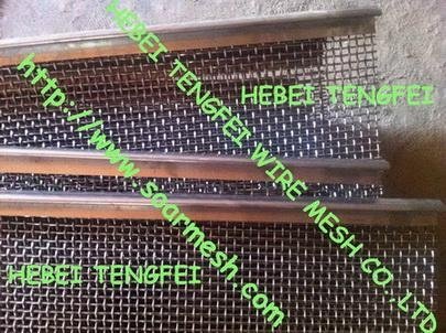 Woven Wire Screens on vibrating screen