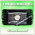Double din in dash 7inch dvd for car hummer H3 