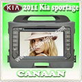 2 Din DVD Ipod RDS 7" Touch Screen In Car Player Stereo for kia sportage 