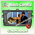 100% warranty super wide 8inch touchscreen car dvd toyota corolla 