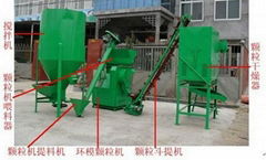 Feed pellet machine line 