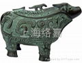 bronze Cattle-shaped Gong