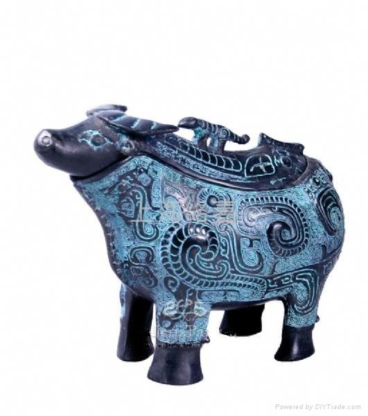 bronze Cattle-shaped Gong 2