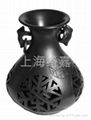 hollowed-out black pottery crafts 5