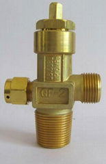 Oxygen cylinder valves