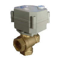 3 way motorised ball valve for HAVC