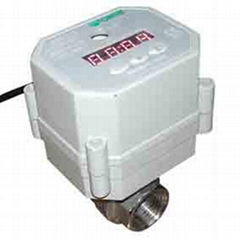 mini digital timer controlled drain valve