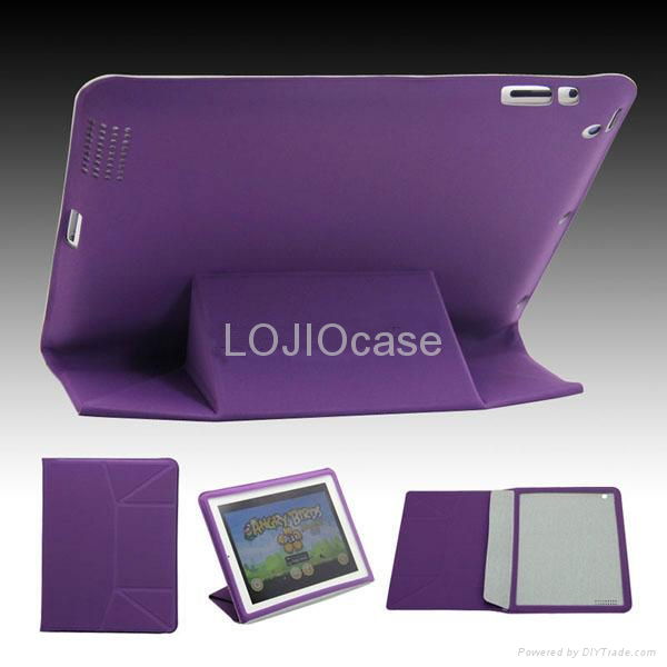 New iPad3 Case Intelligence Super Slim Smart Cover