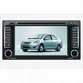 In-dash Double-DIN Car DVD Player with fixed front panel 1