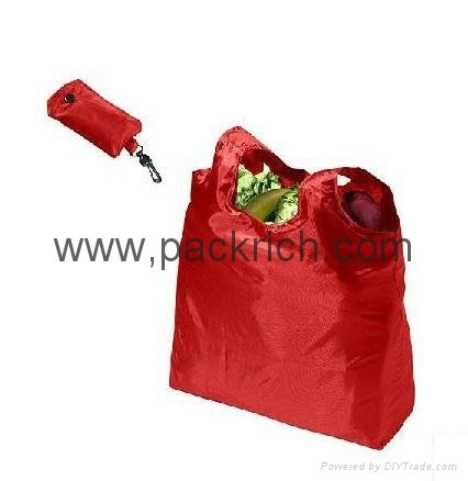 Promotional Foldable Nylon Shopping Bag  2
