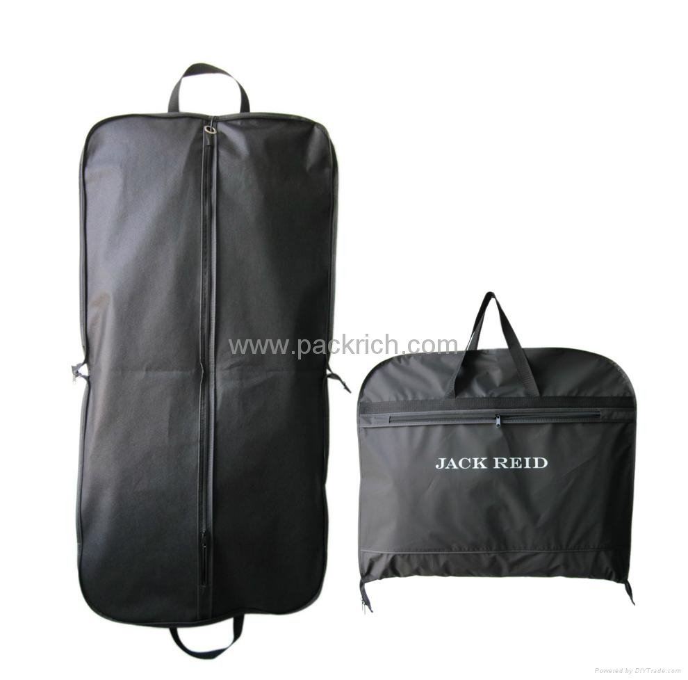 Deluxe Black Travel Suit Carrier Bag