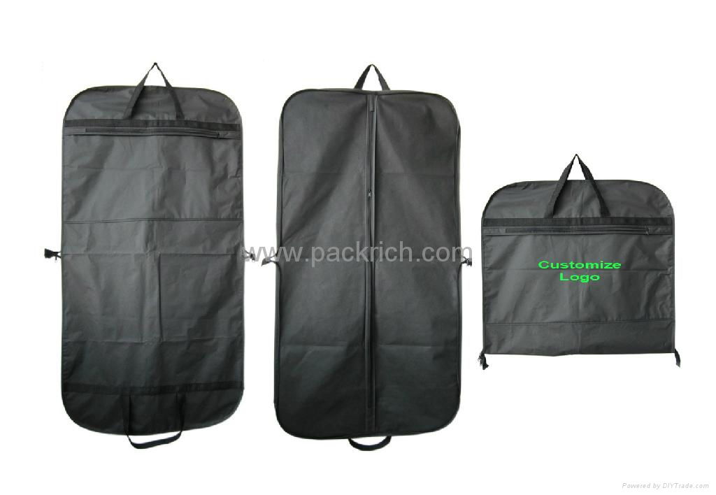Deluxe Black Travel Suit Carrier Bag 2