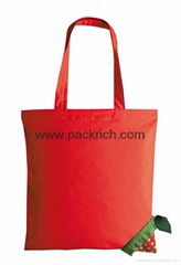 Promotional strawberry shape foldable shopping bag 