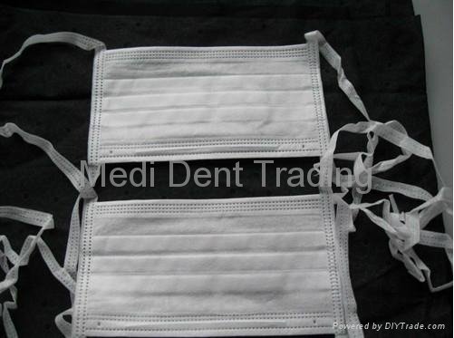 3-ply nonwoven face mask