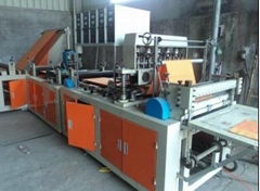 Non-woven bag making machine