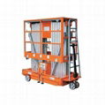 Mobile Aluminium Work Platform (dual mast)-GTWY2000					 1