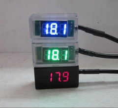 Motorcycle voltmeter