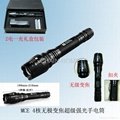 CREE MCE Super power flashlight wiht ZOOM IN/OUT funcation 3