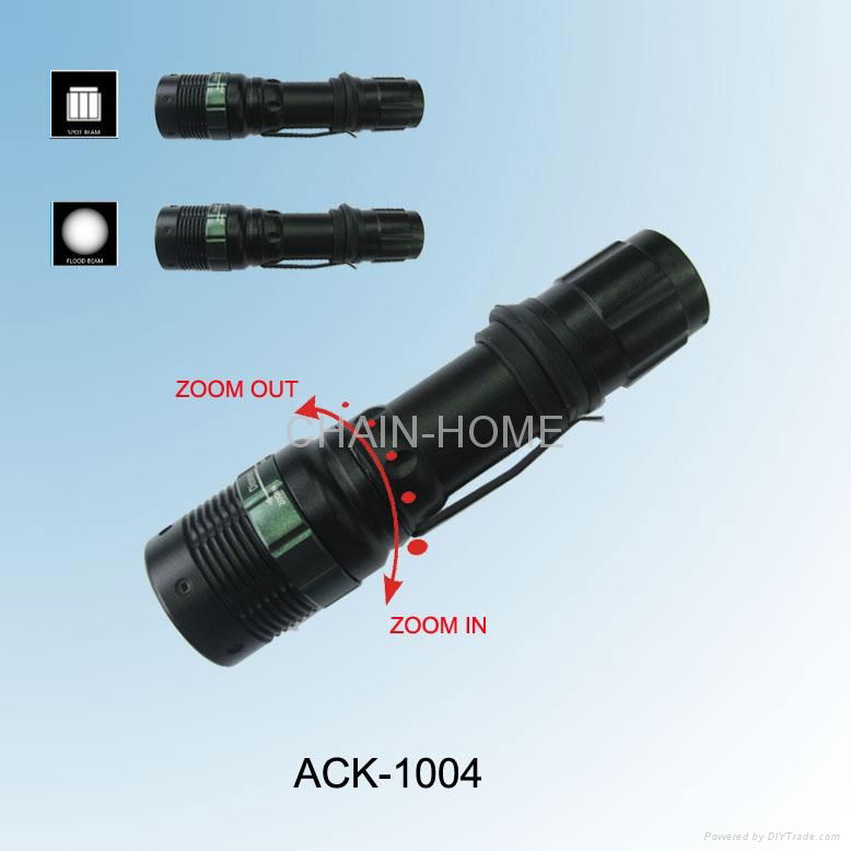 CREE Q3 flashlight with ZOOM funcation 2