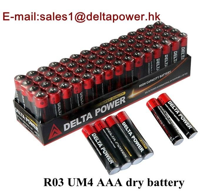 R03 UM4 AAA Dry Battery