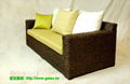 Three simple style rattan sofa 5