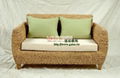 Two personality style sofa seagrass 1