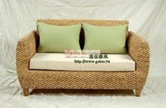 Two personality style sofa seagrass
