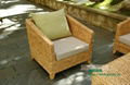 Seagrass rattan single seater sofa 4