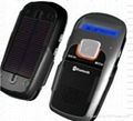 Solar Charging Car Bluetooth Kit with FM modulator 2