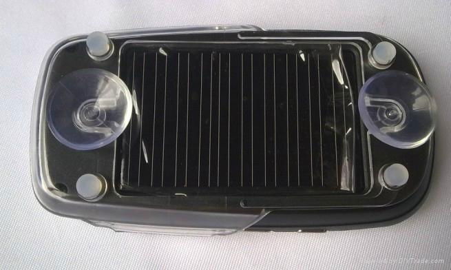 Solar Charging Car Bluetooth Kit with FM modulator 5